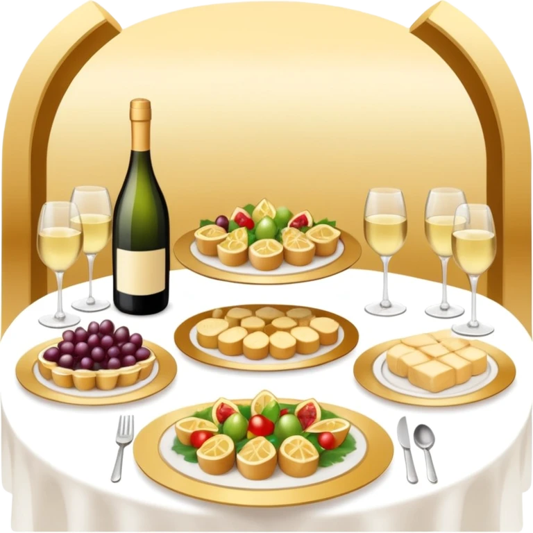 luxury catering, wine, food, sparkling, events, runner, italian sets emoji