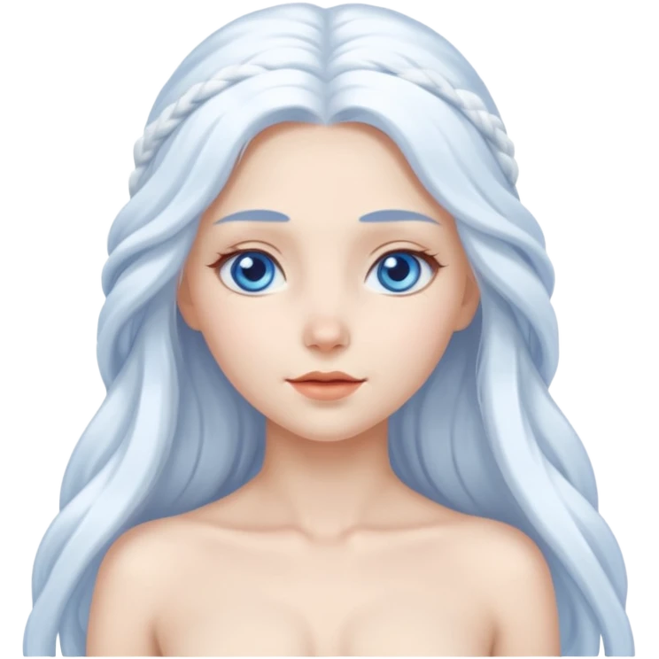 Naked Snow Maiden emoji