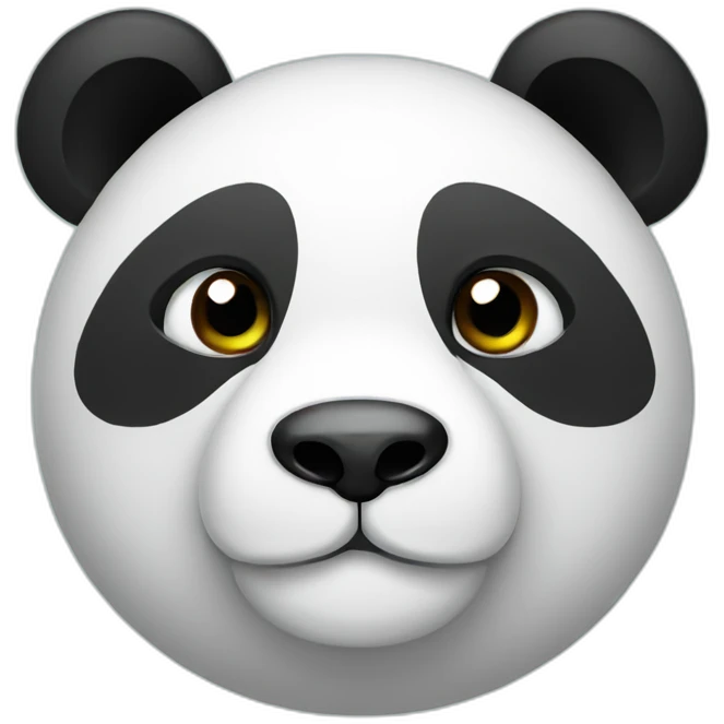 panda kawaii emoji