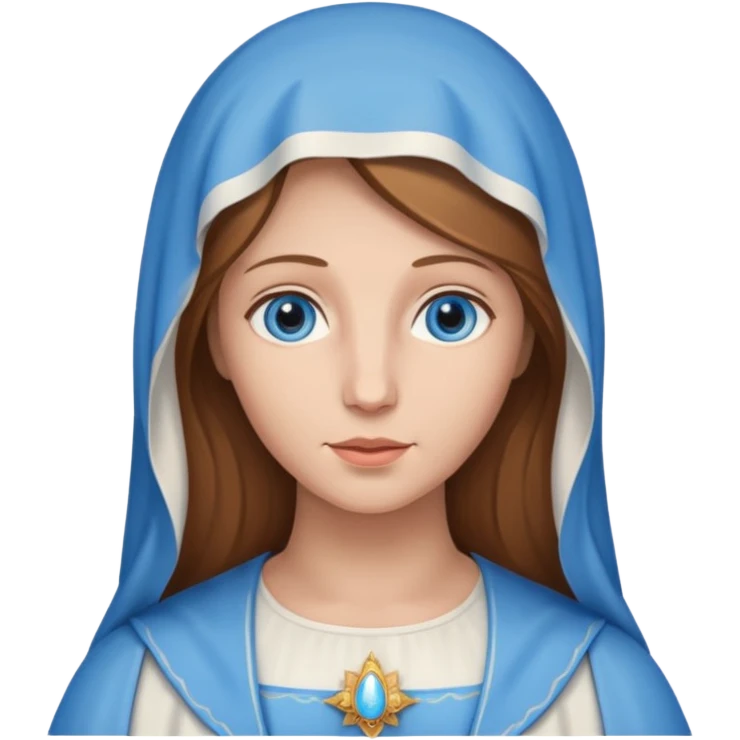 Virgem maria emoji