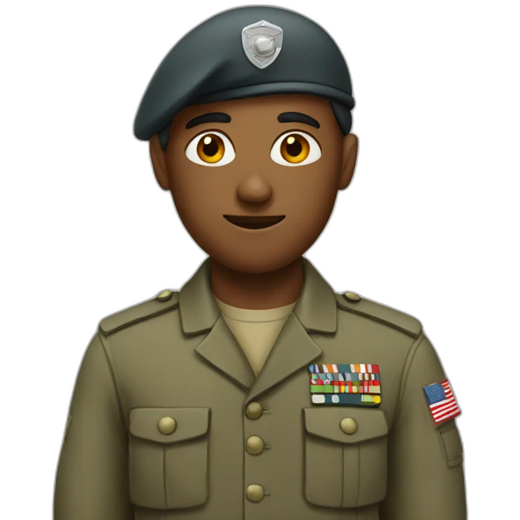 soldier emoji