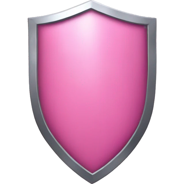 pink shield emoji