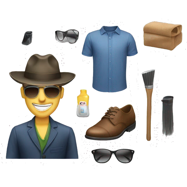 Clean men Accessoires  emoji
