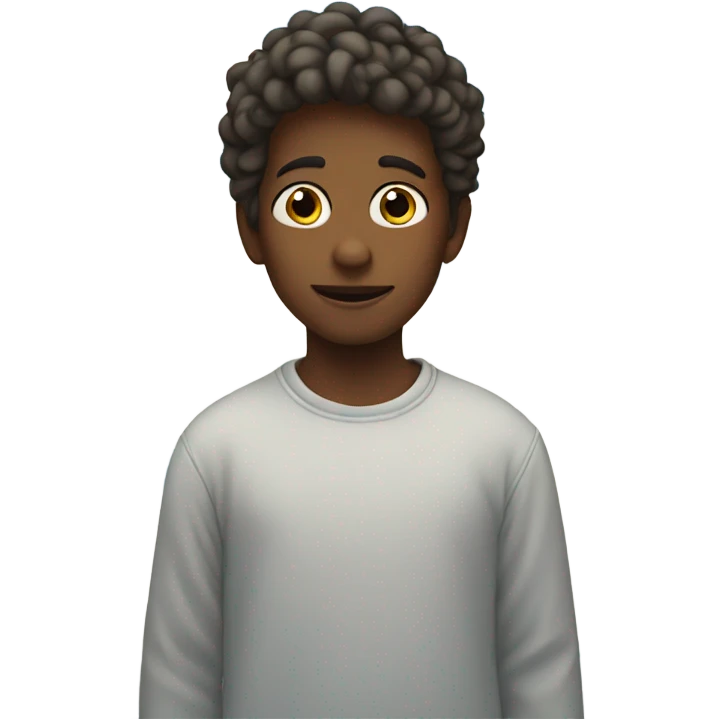 Boy in the clouds emoji