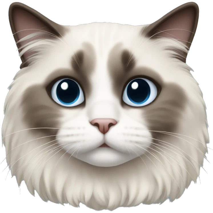 ragdoll cat  emoji