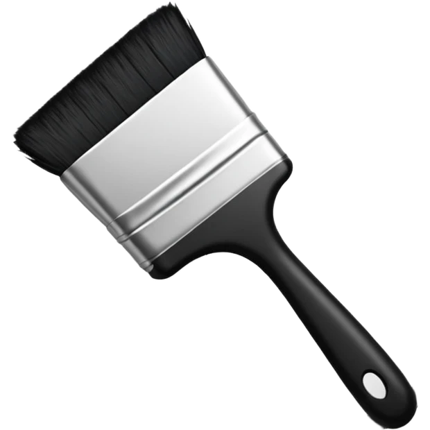 Visualize on-brand content — instantly. black white pallete preferred. brush painting on a canvas. app icon. modern, sleek, minimalistic. emoji
