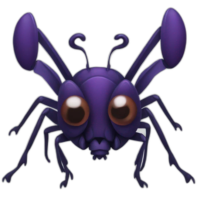 scary bug emoji