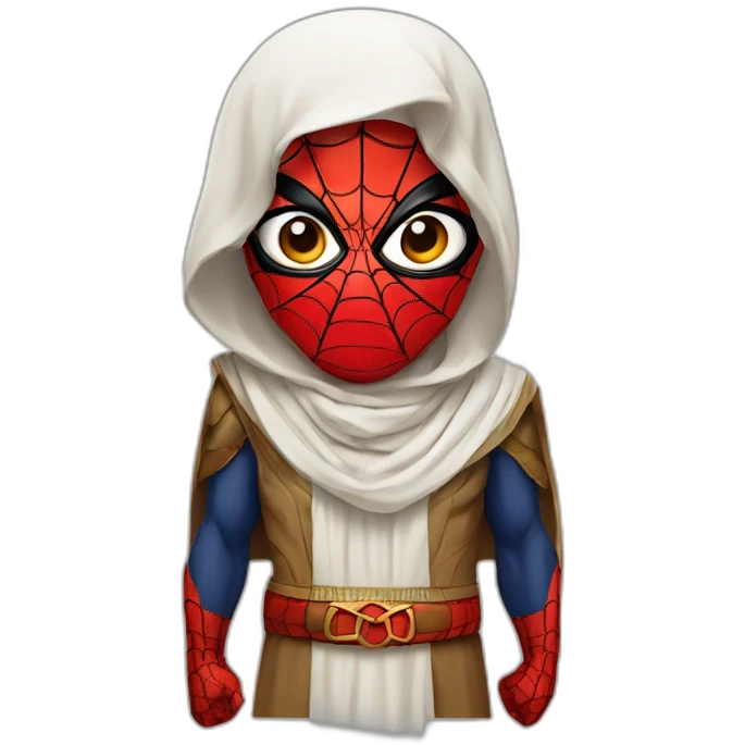 Spiderman of Arabia emoji