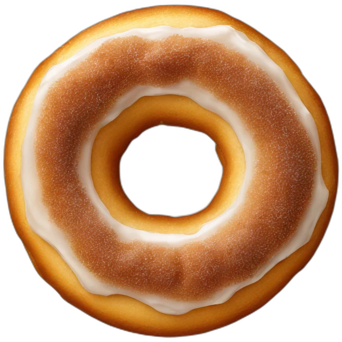 cinnamon sugar donut emoji