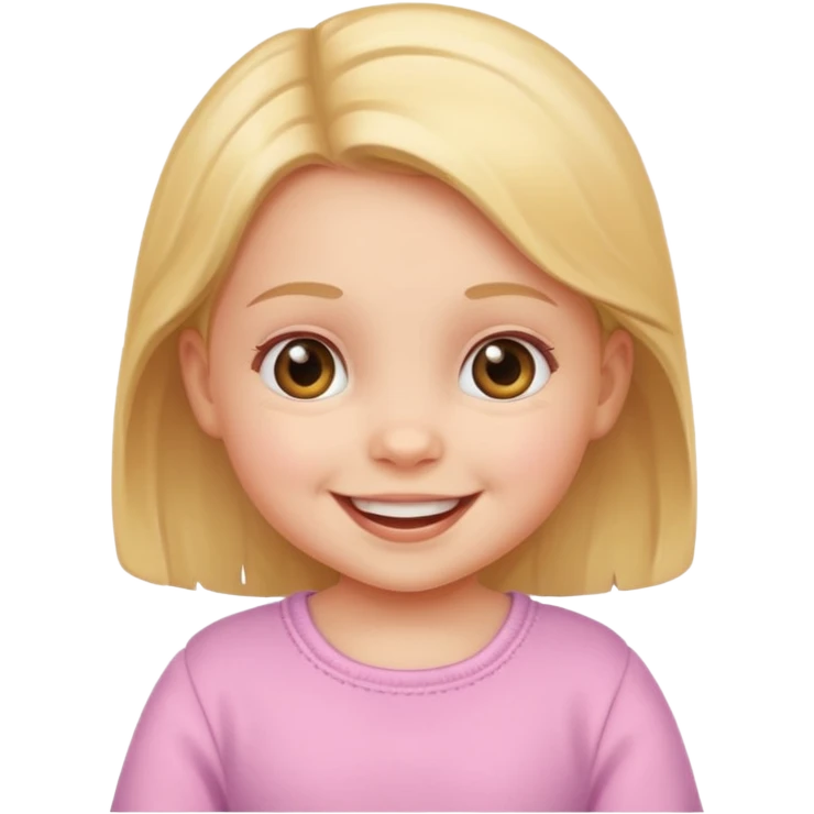 Girl baby emoji