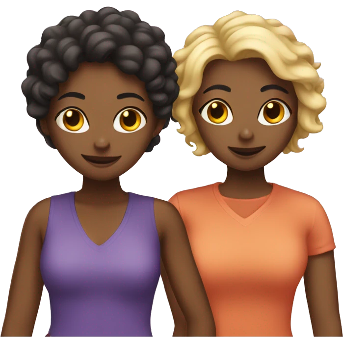 lesbians emoji
