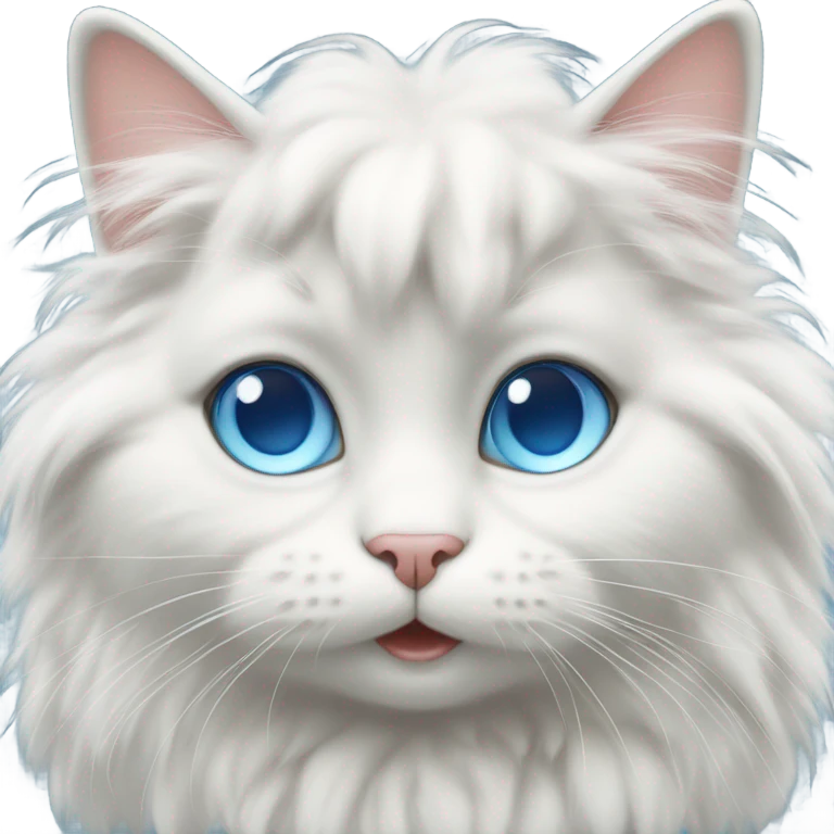 White cat emoji