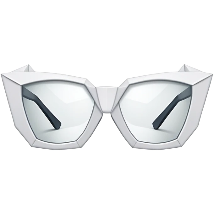 Origami glasses  emoji