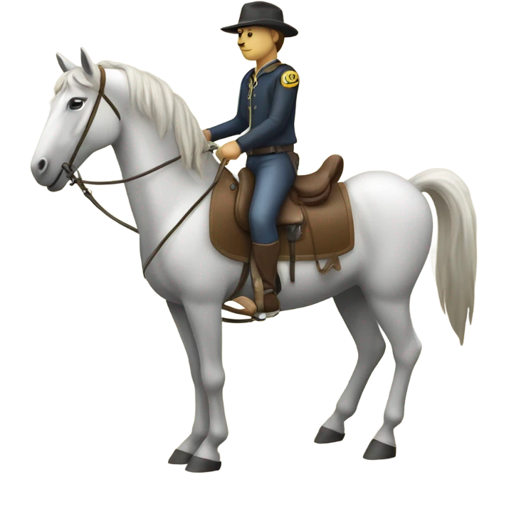Riding horse emoji