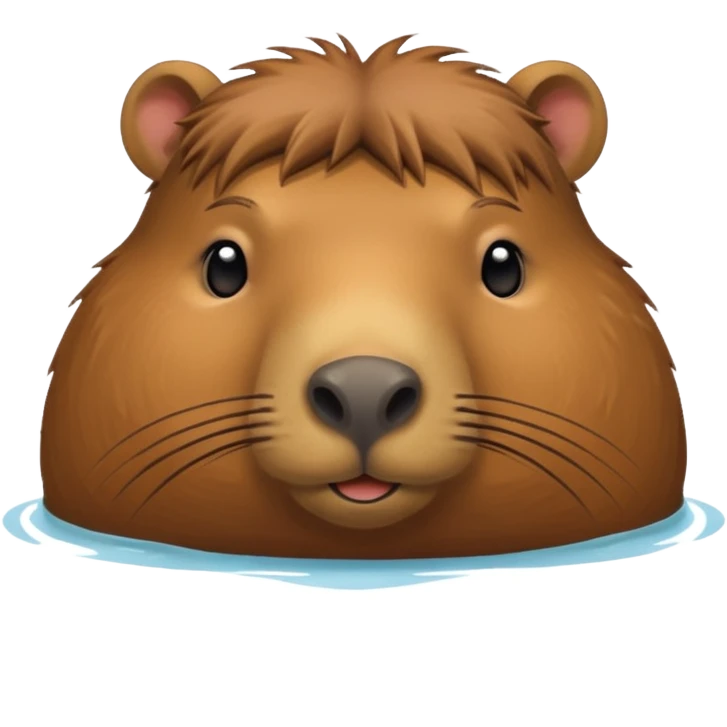 Capybara emoji
