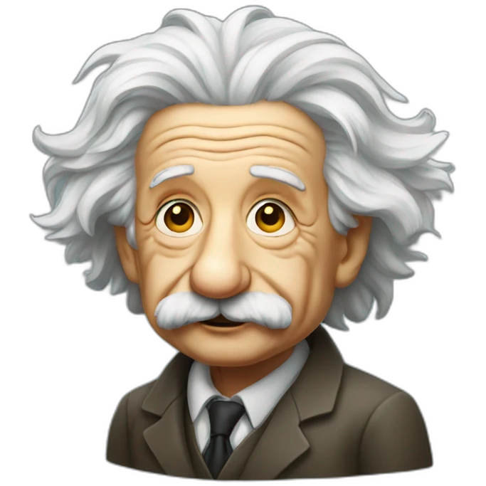Albert Einstein  emoji