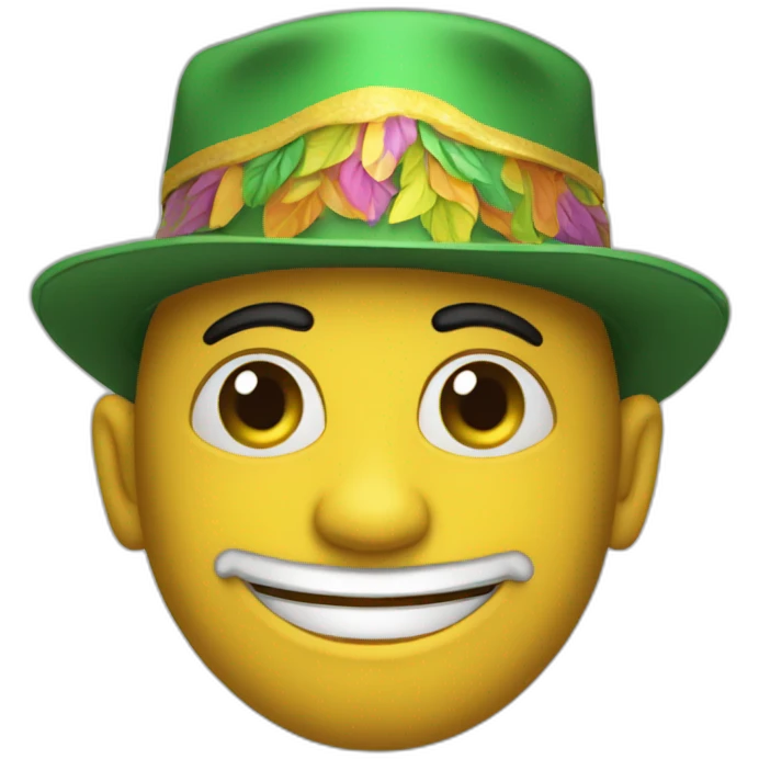 fun man carnaval emoji