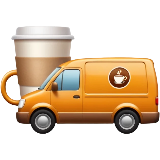coffee delivery emoji