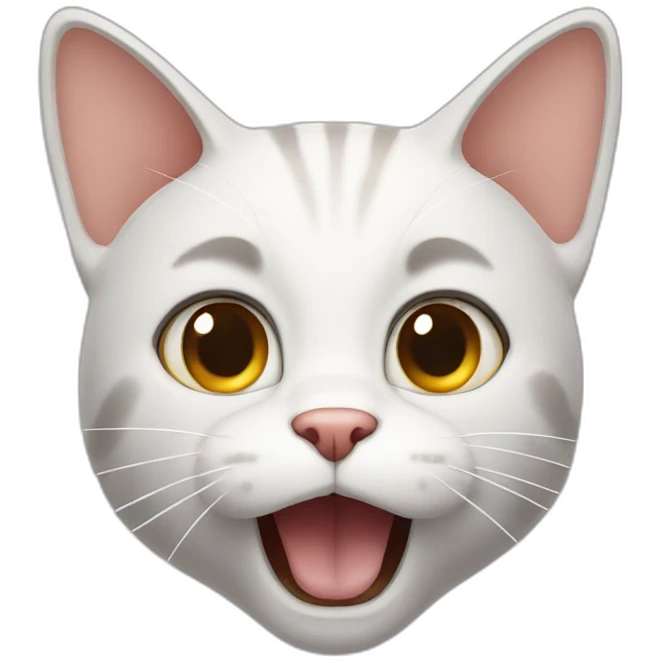 cat in shock emoji