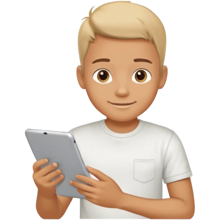 Boy sit like a boss, talk tap2 screen and share.. Tqvm emoji