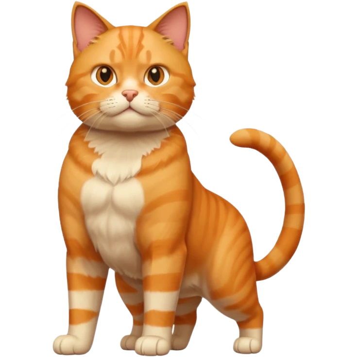 Buff cat emoji