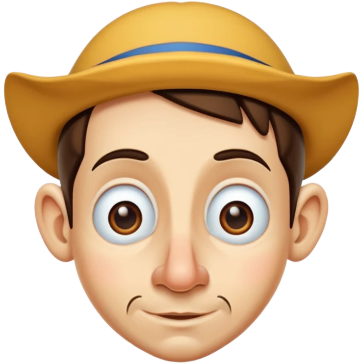 PINOQUIO COM O NARIOZ GRANDE emoji