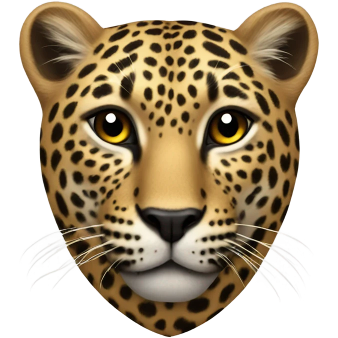leopard heart emoji