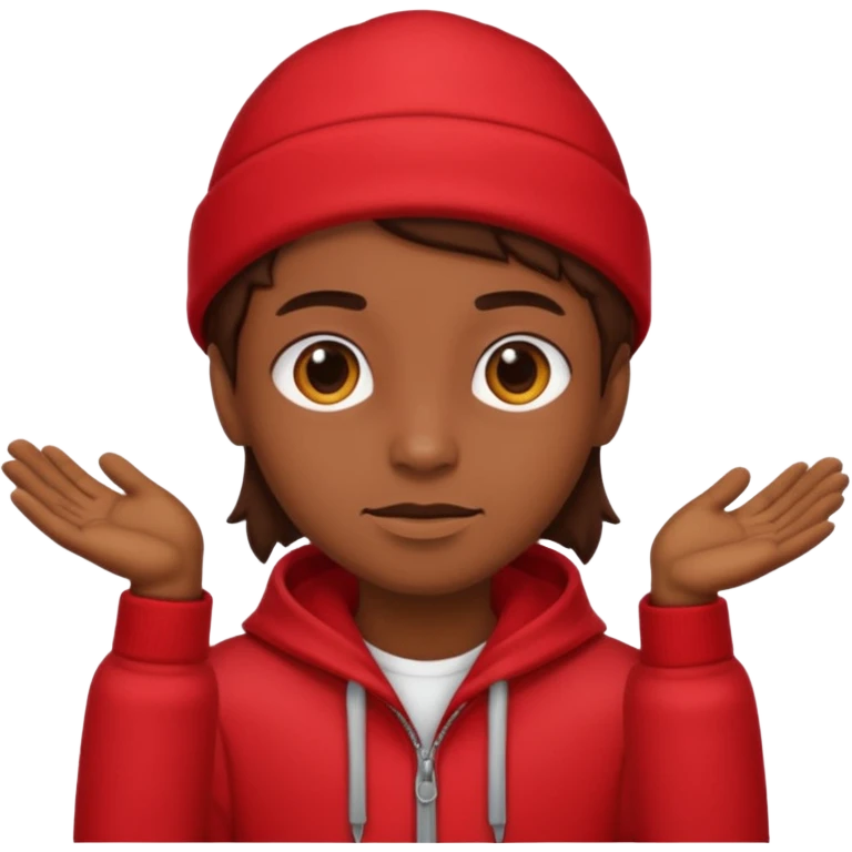 انا البس احمر emoji