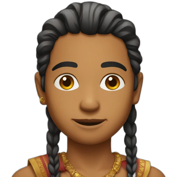 atractive indian emoji