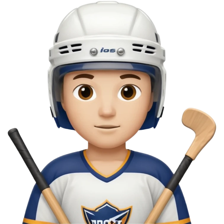 Hockey sur glace joueur  emoji