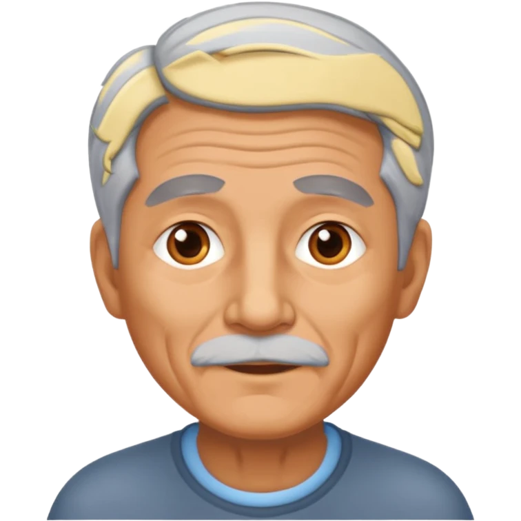 70 year old man emoji