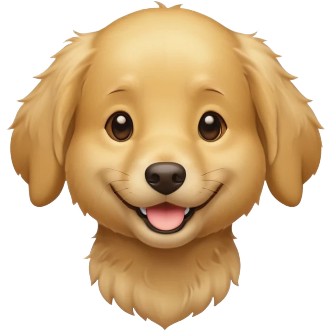 Cute retriever emoji