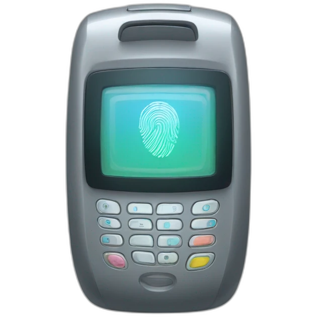 Fingerprints scanner emoji