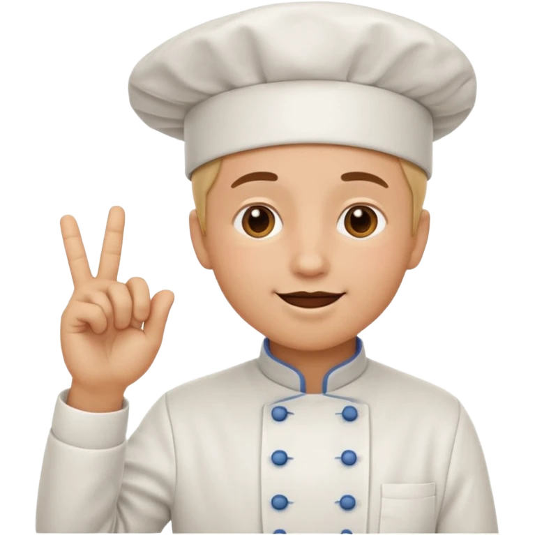 Emoji doing the chefs kiss emoji