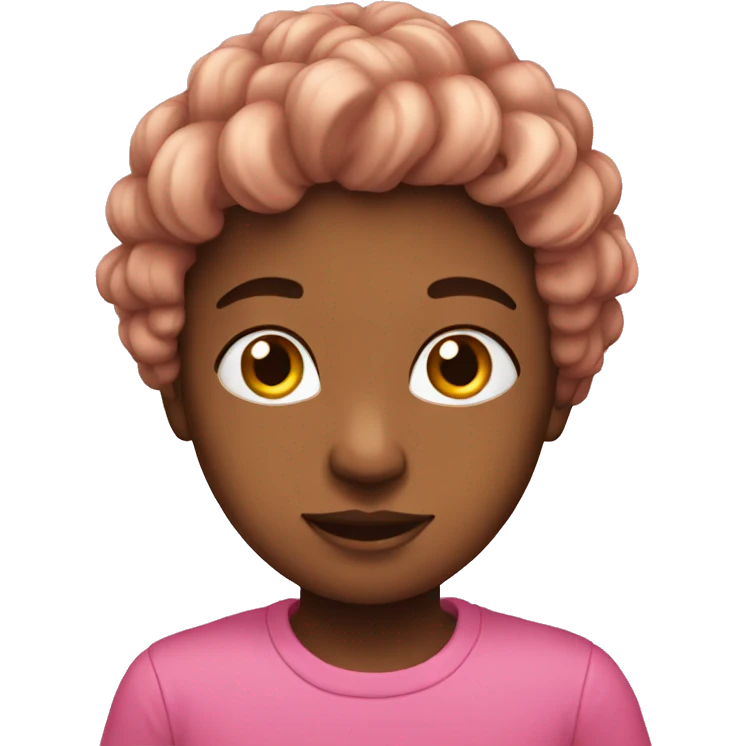 Pink emoji
