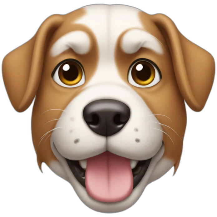 Dog smail emoji