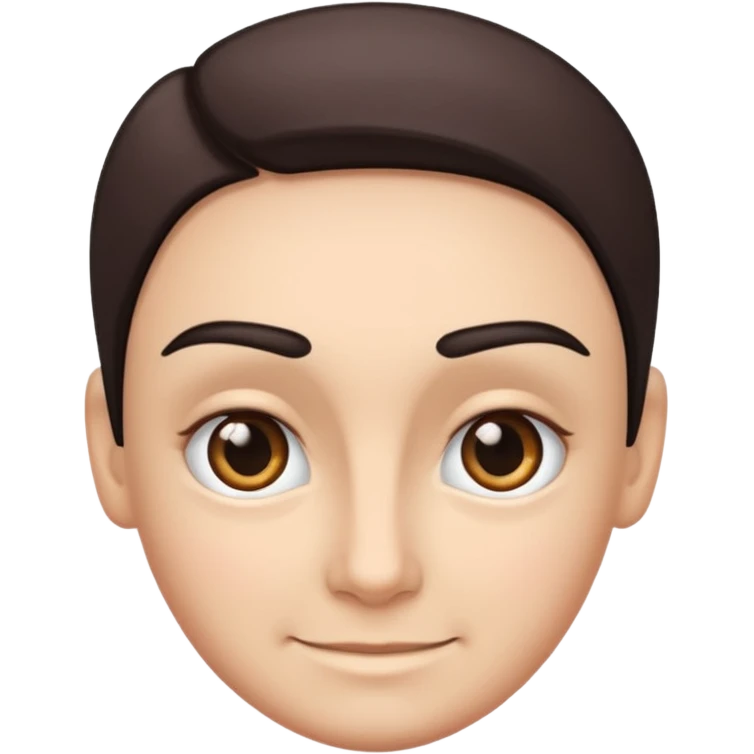 eywbrow lift with smirk emoji
