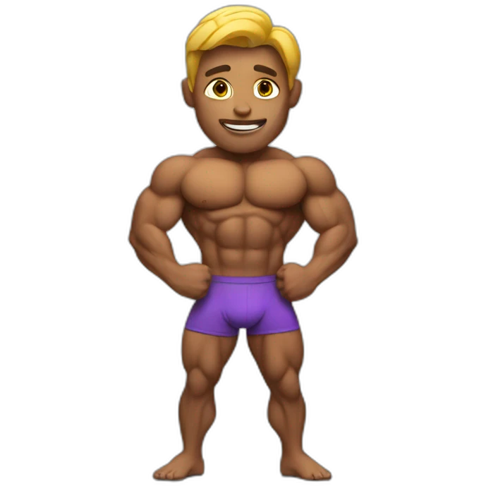 bodybuilder emoji