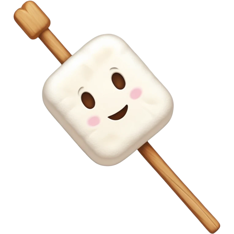 marshmallows on skewer emoji