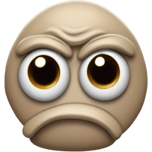 Sad poop  emoji