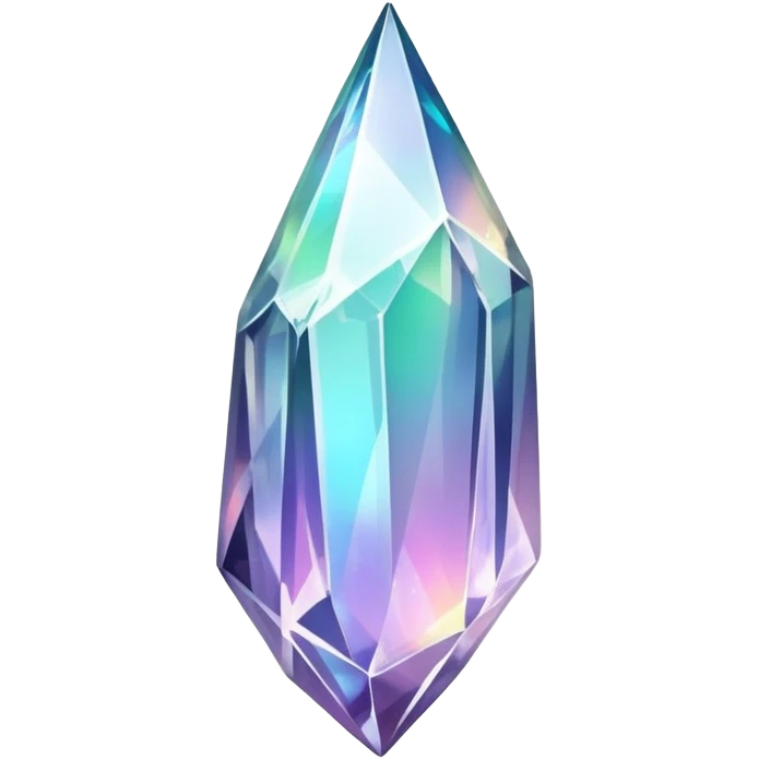 iridescent nebula crystal shard emoji