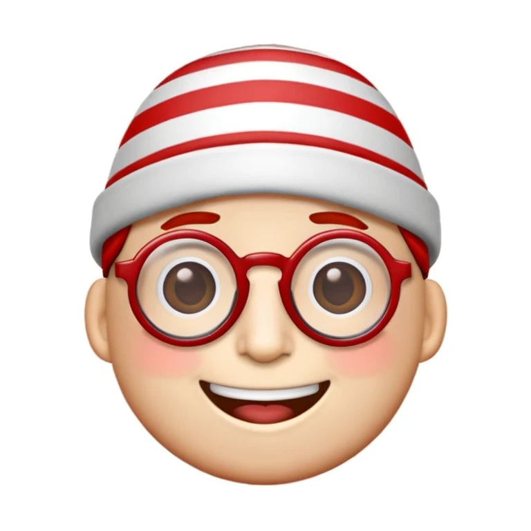 I want a nodding head emoji with the head being Waldo emoji