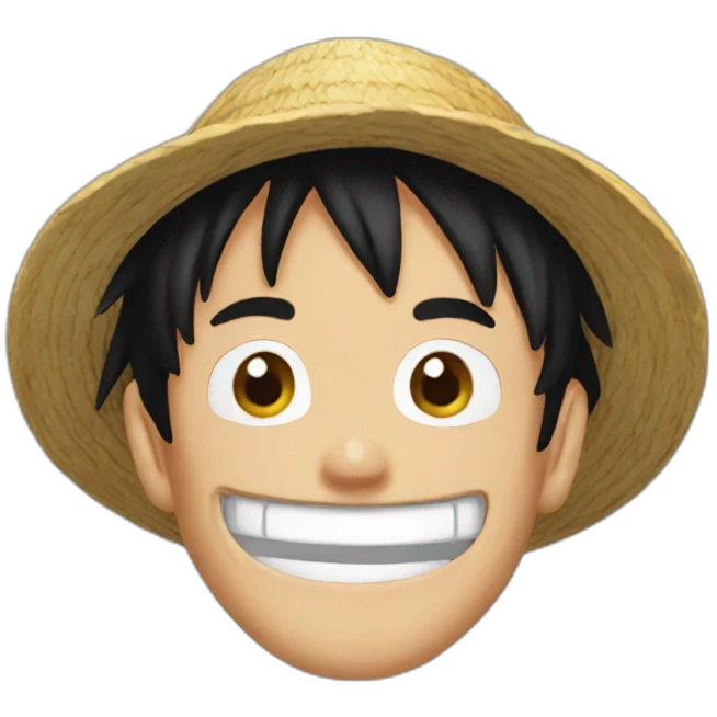 Luffy emoji