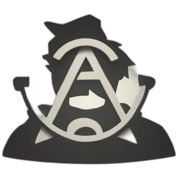 Symbole anarchisme emoji