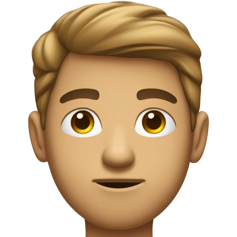Ragazzo molto pensieroso emoji