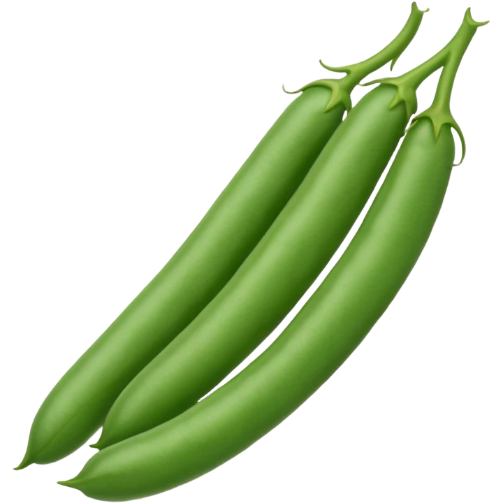 Green bean  emoji