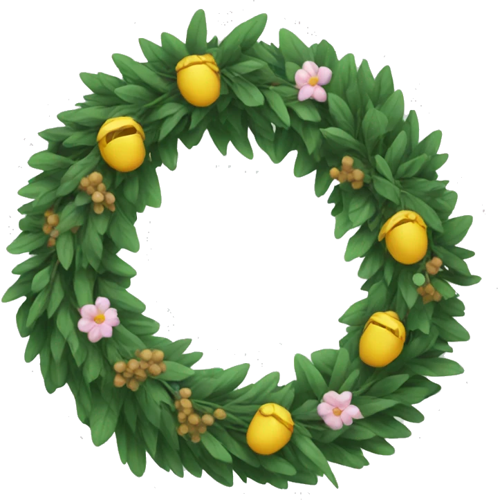 Wreath emoji