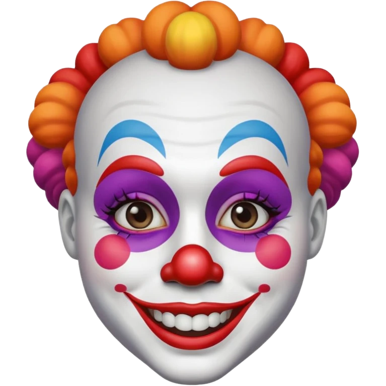 clown friendly emoji