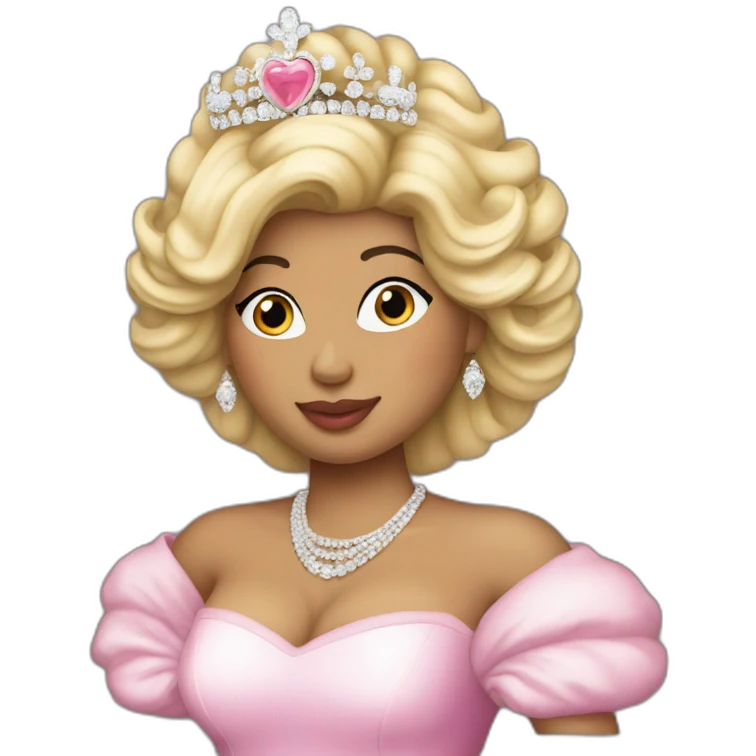 Nicki minaj princess diana emoji