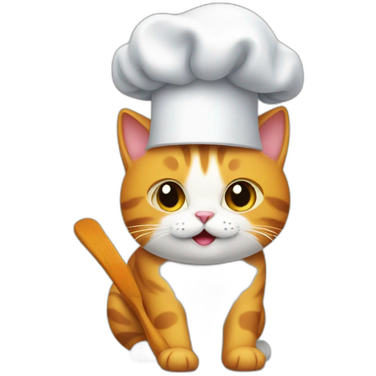 cat with a chef hat emoji